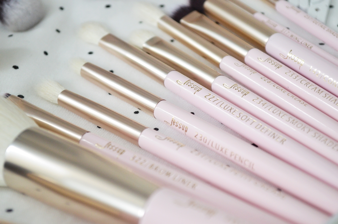 pędzle do makijażu jessup blushing bride puderek.com.pl